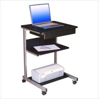   Metal Student Laptop Desk Graphite Computer Cart 858108985640  