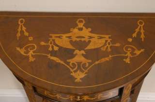 Pair Regency Inlay Console Tables Table  