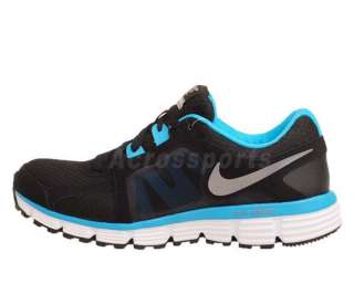 Nike Dual Fusion ST 2 MSL Black Blue New 2012 Mens Running Shoes 