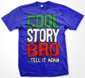 Cool Story Bro  Jersey Shore Guido Quotes Pauly D GTL Italia New Men 