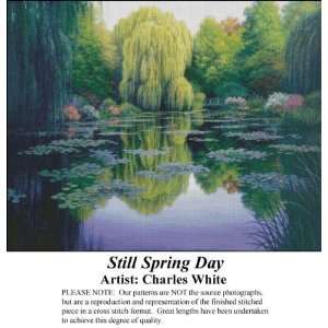 Still Spring Day, Counted Cross Stitch Patterns PDF  Available