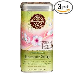 The Coffee Bean & Tea Leaf Japanese Cherry Green Tea, Exotic Sweet 