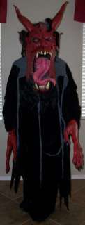 Ghoulish Grabber  Creature Reacher  Red Demon Costume  