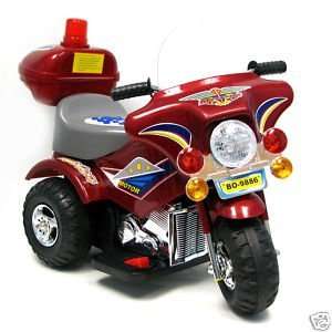  RIDE ON ELECTRIC POWER Kids Motorcycle Bike Red NEW 