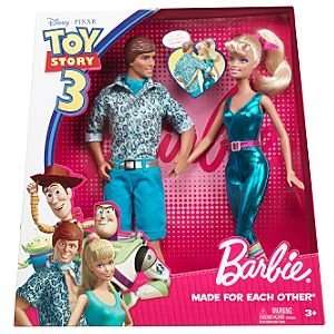  Disney Toy Story 3 Ken and Barbie Dolls    2 Pc. Set Toys 