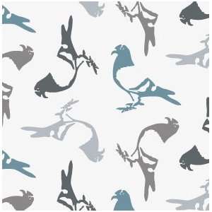  Aimee Wilder Wallpaper   Pigeon in Slate