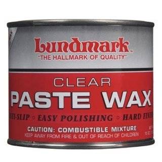 Lundmark Wax 3206p001 6 16oz Clear Wood Paste Wax