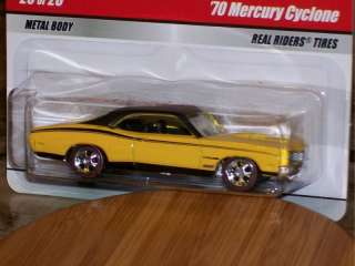 HOT WHEELS LARRYS GARAGE 70 MERCURY CYCLONE  