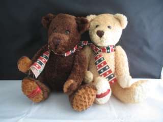 Cute Dan Dee Collectors Choice Bear Stuffed Animal Pair  