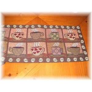  Coffee Kitchen Table Runner Cafe Espresso Linens Java 