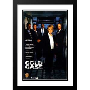  Cold Case 32x45 Framed and Double Matted TV Poster   Style 