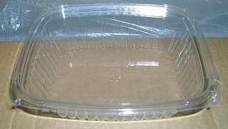 LOT 250 24 OZ CLEAR DELI CONTAINERS BASE LID TO GO NEW  