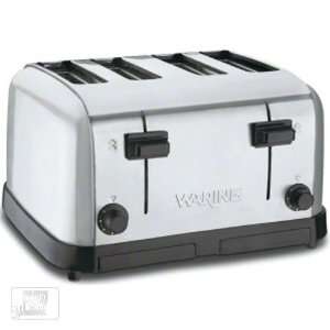    Waring WCT708 Four Compartment Pop Up Toaster