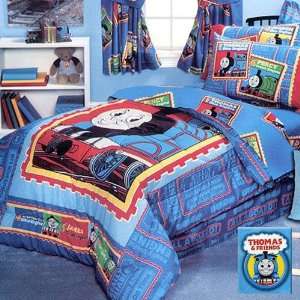 Thomas and Friends Full Steam Ahead Reversible Comforter and Sheet Set 