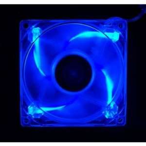  AeroCool 80mm UV LED Computer Fan (Blue)