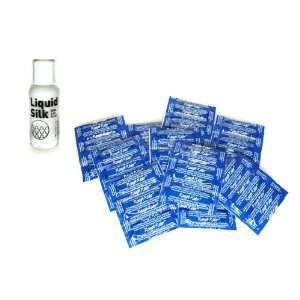 Rough Rider Studded Premium Latex Condoms Lubricated 24 condoms Liquid 