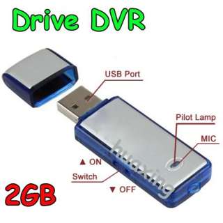 NEW 2GB USB Keychain Sensitive Digital Voice Recorder  
