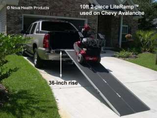 10 Wheelchair Ramps   LiteRamp™ Portable Scooter Ramp  