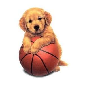  Basketball Puppy Cross Stitch Chart Arts, Crafts & Sewing