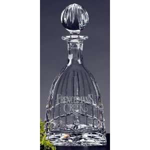   Triangle Shaped Alice Crystal Wine Decanter / Bottle