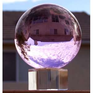  Crystal Ball Rose Quartz Sphere Meditation Healing Ball 
