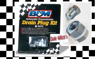 NEW B&M 80250 auto transmission pan drain plug kit  