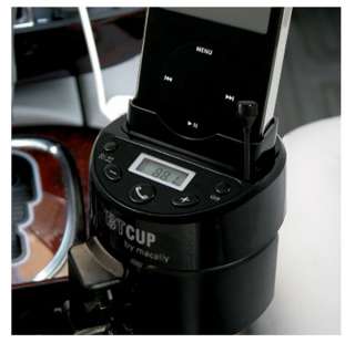 Macally BTCUP Full Channel FM Transmitter with Built in Bluetooth for iPod and iPhone (Black)