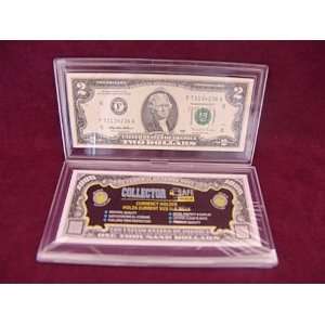  5 Collector Safe Premium Currency Holders for Current Size 