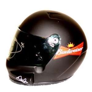  Dale Earnhardt Jr Autographed Mini NASCAR Replica Helmet 