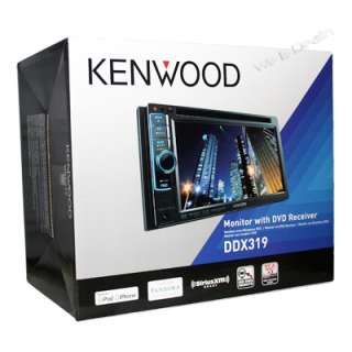Kenwood DDX319 Double DIN DVD/CD//iPod/iPhone/USB Receiver   Brand 