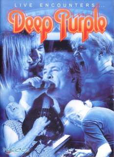 DEEP PURPLE   Live Encounters DVD (1996)  