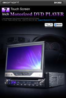 EONON D1302 7 CAR DVD  LCD PLAYER IPOD SD BLUETOOTH  