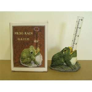  Decorative Frog Rain Gauge Patio, Lawn & Garden