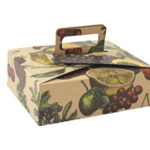  100 Fruit Bowl Deli Boxes, with Handle, 9x7x3 Office 