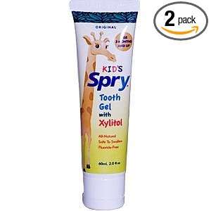  Xlear Spry Kids Tooth Gel with Xylitol, Original Flavor 2 
