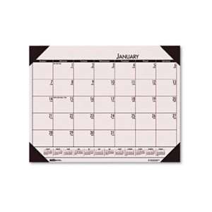   Desk Pad Calendar CALENDAR,DESK,12 MO,RE 8036001 (Pack of 8) Office