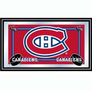  NHL Montreal Canadiens Framed Team Logo Mirror Patio 