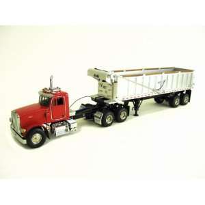   357 w/East Dump Trailer Red Diecast Model Truck Toys & Games