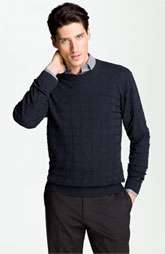 Armani Collezioni Wool Knit Crewneck Sweater $395.00
