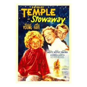  Stowaway, Shirley Temple, Alice Faye, Robert Young, 1936 