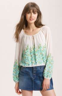 Free People Embroidered Peasant Top  