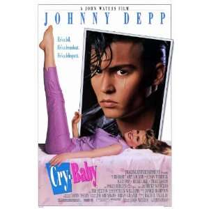   Poster Movie 27x40 Johnny Depp Amy Locane Polly Bergen