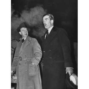  British Official Anthony Eden Arriving in New York City 
