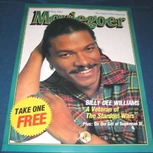  BILLY DEE WILLIAMS Huge Poster of Moviegoer Magazine Cover 