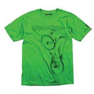  Troy Lee Designs Brandon Semenuk T Shirt   2X Large/Green 