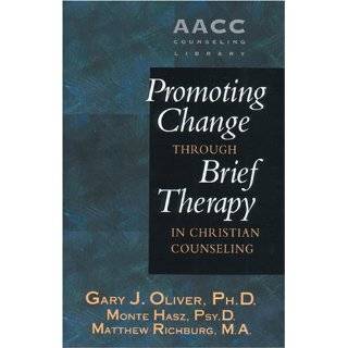  brief therapy in christian counseling aacc library by gary j oliver 