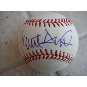  Clint Hurdle Signed Baseball   Royals Official Ml 