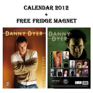  DANNY DYER 2012 CALENDAR + FREE DANNY DYER FRIDGE MAGNET 