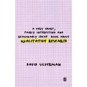   Research (Very Short, F [Paperback] David Silverman Books