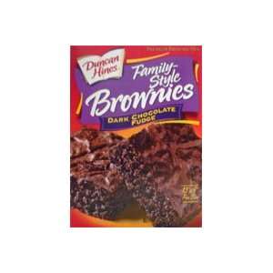 Duncan Hines Dark Chocolate Fudge Brownies 19.8 oz.   6 Unit Pack 